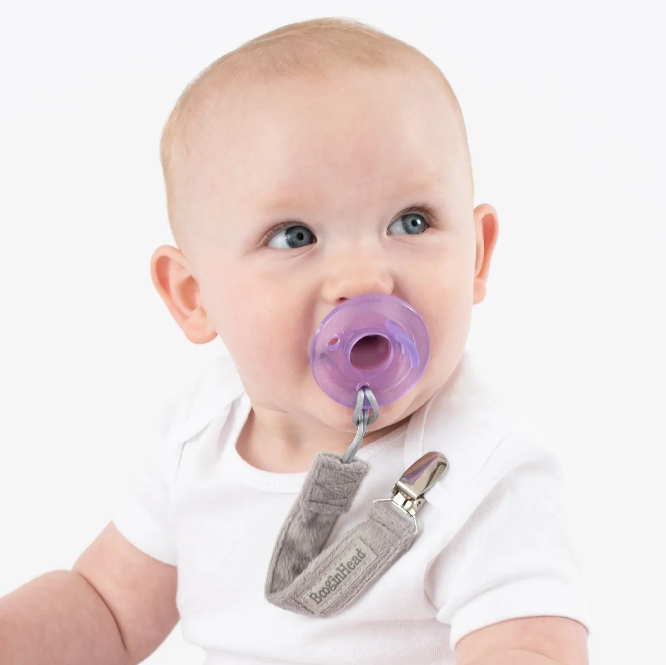 2-Pack Luxury Pacifier Clips