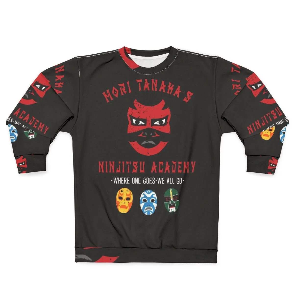 3 Ninjas Ninjitsu School Sweatshirt - Movie Merchandise