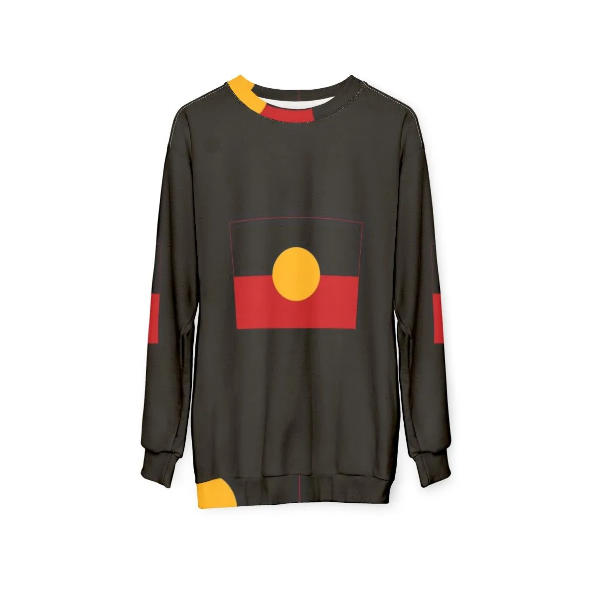 Aboriginal Flag Sweatshirt for Australians and Indigenous Peoples