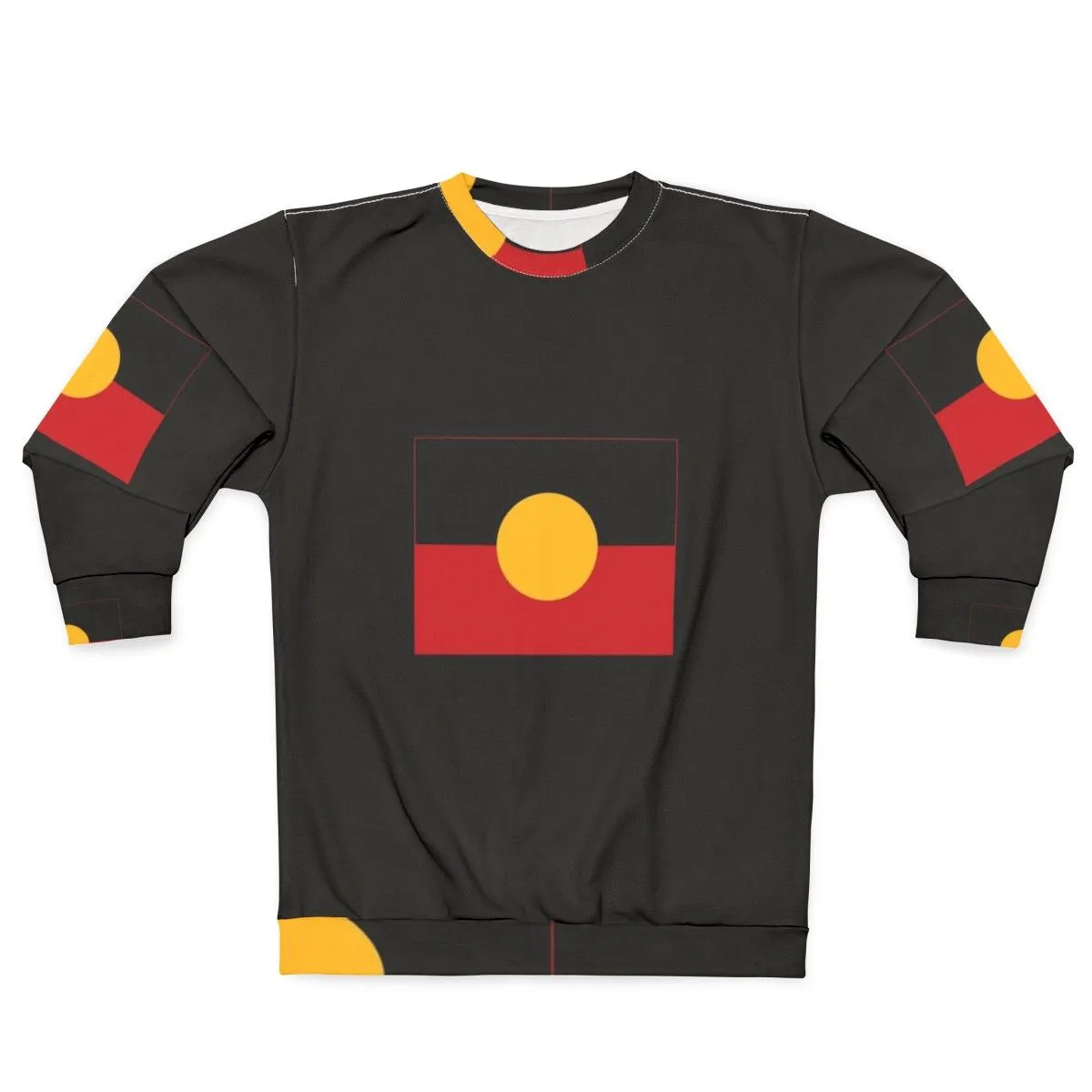 Aboriginal Flag Sweatshirt for Australians and Indigenous Peoples