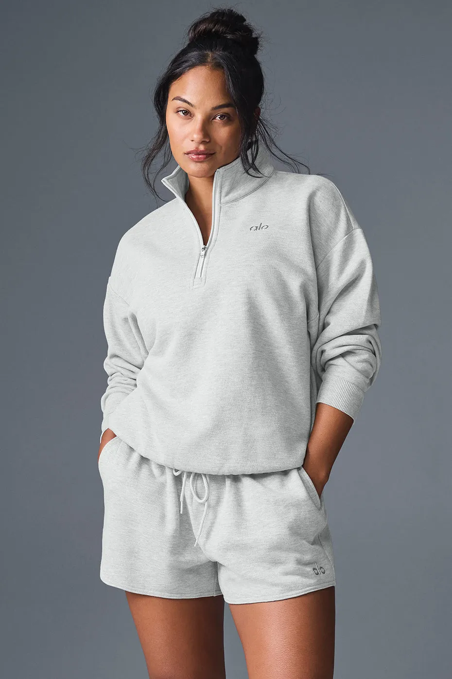 Accolade 1/4 Zip Pullover - Athletic Heather Grey