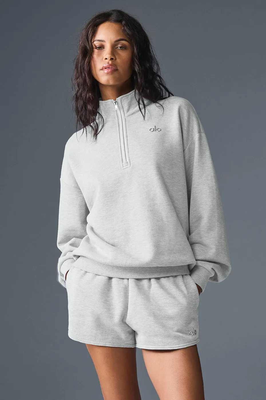 Accolade 1/4 Zip Pullover - Athletic Heather Grey