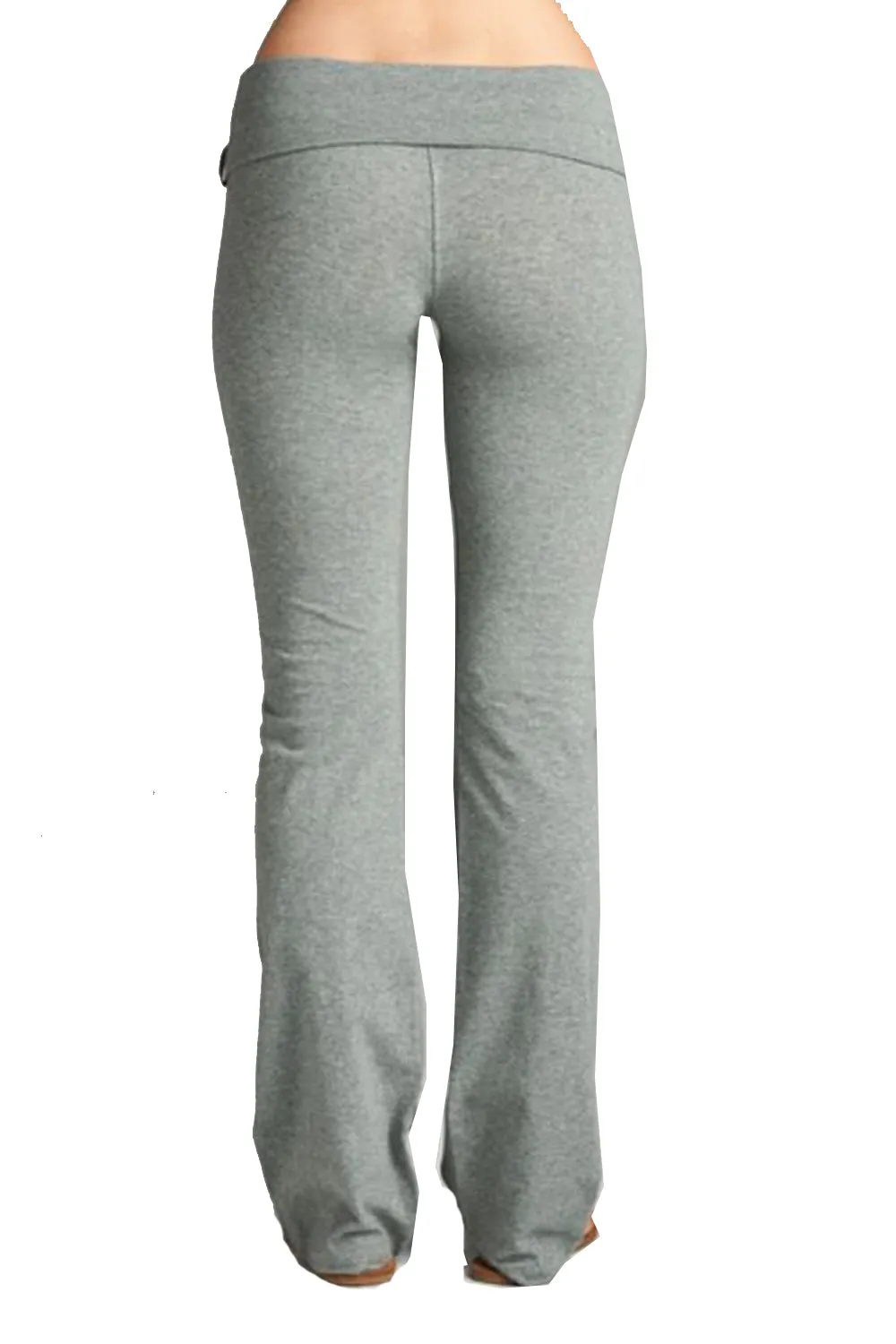 Active Folded Waist Yoga Classic Basic Pants