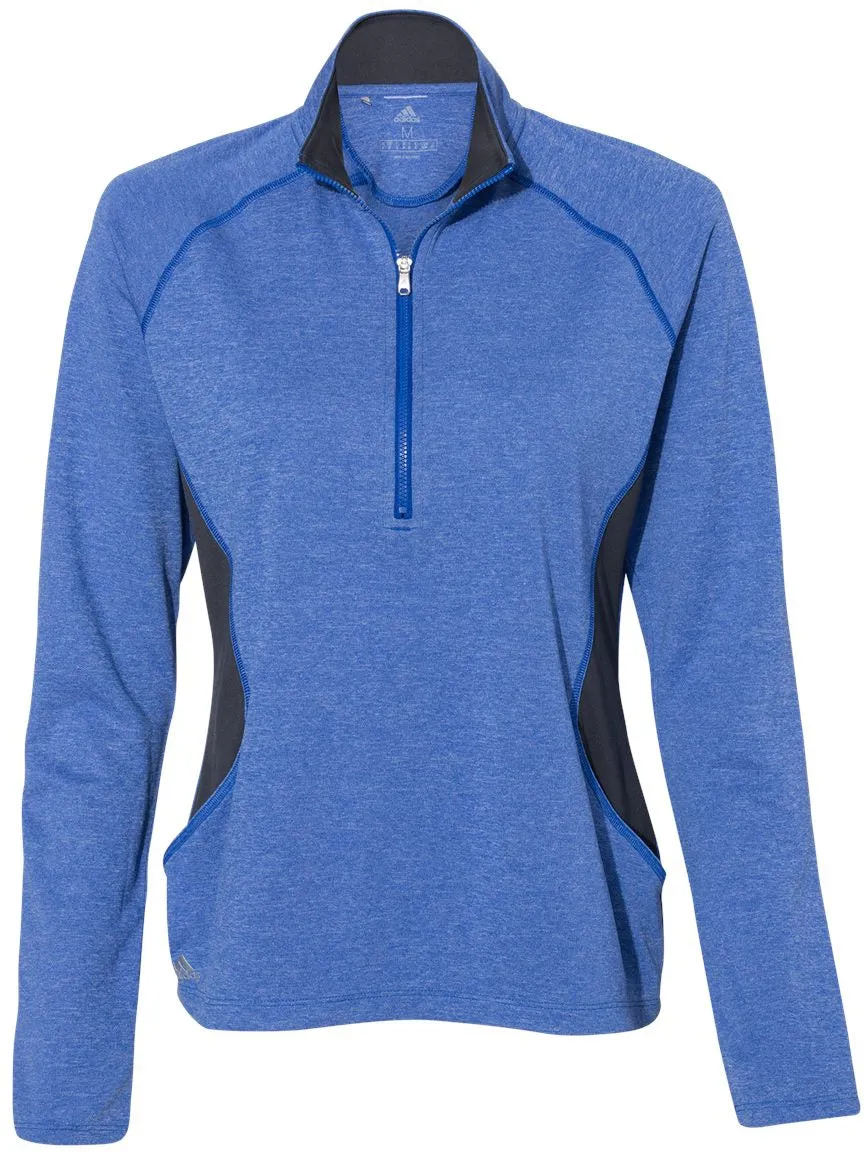 Adidas Ladies Lightweight QuarterZip Pullover