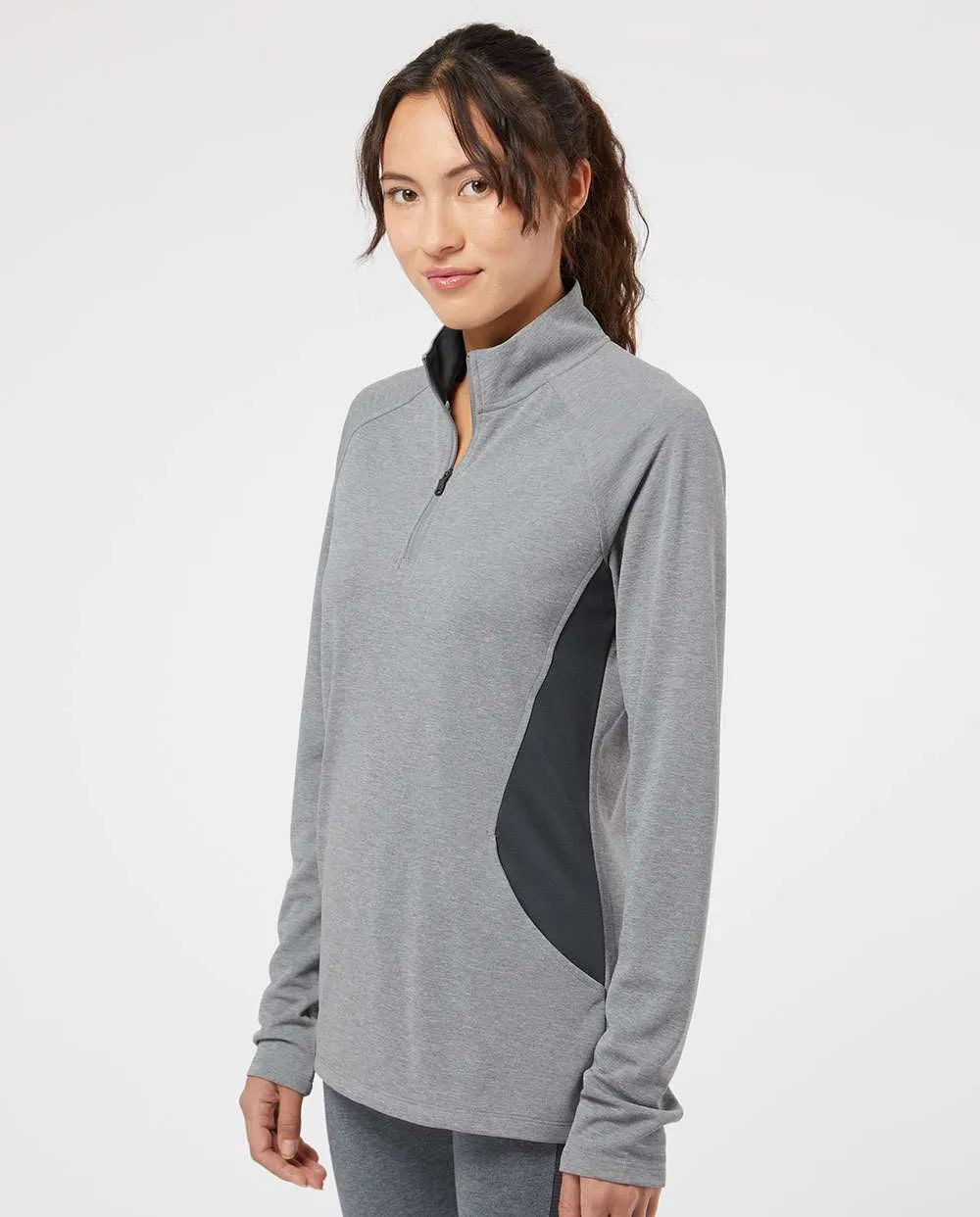 Adidas Ladies Lightweight QuarterZip Pullover