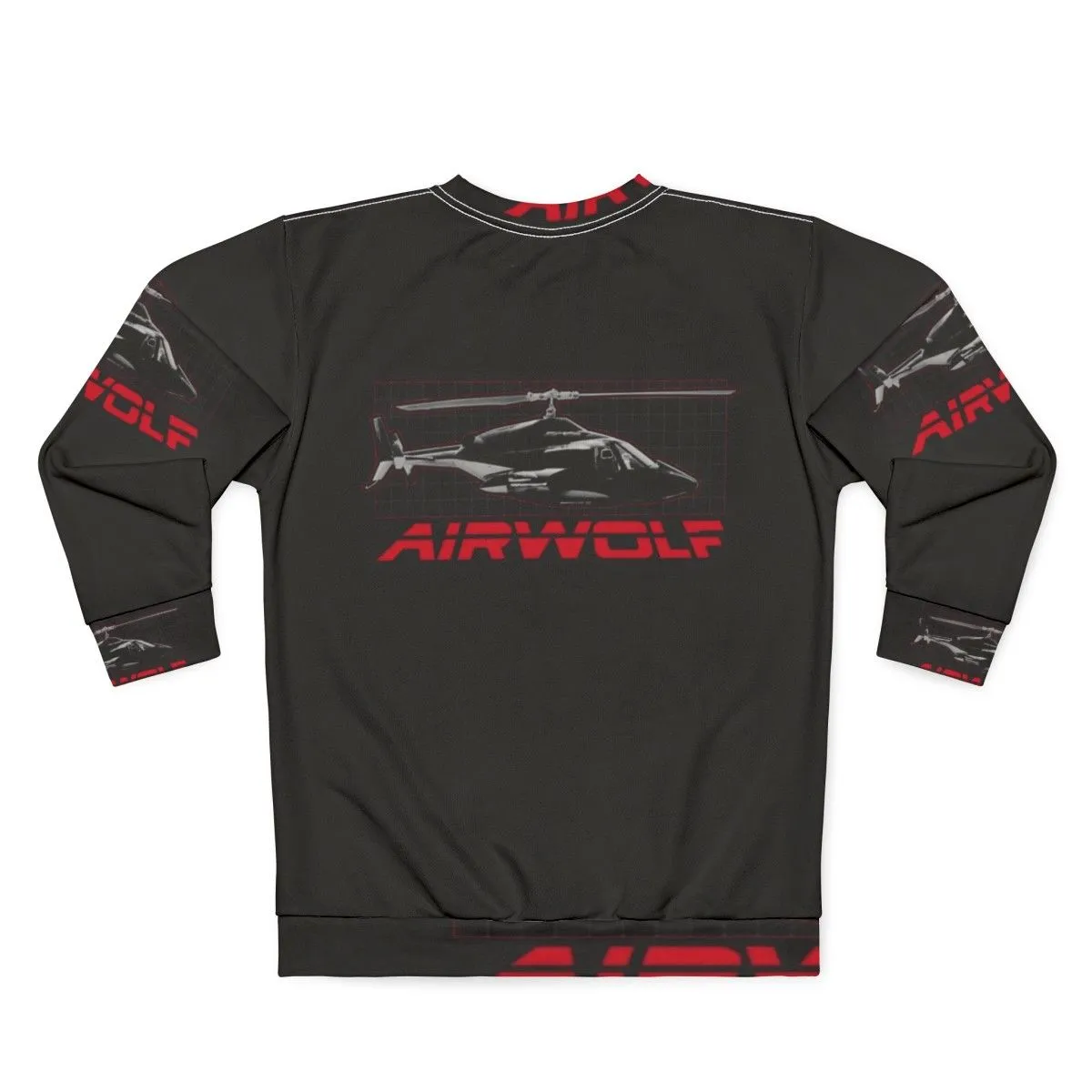 Airwolf Sweatshirt 2 - Retro 80s TV Series Inspired Apparel