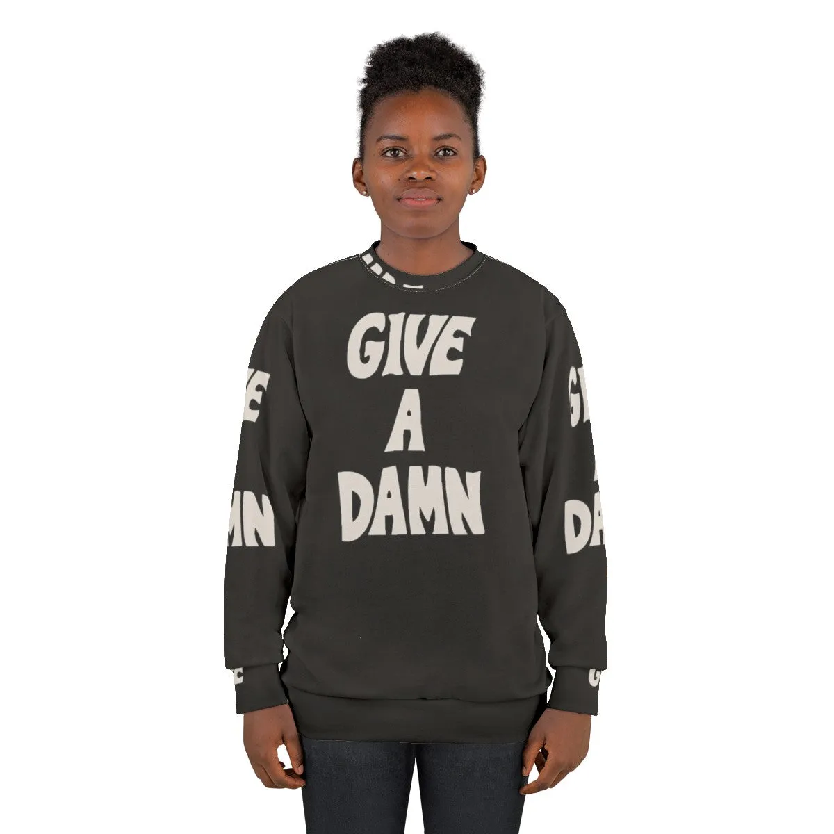 Alex Turner Inspired "Give A Damn" Sweatshirt