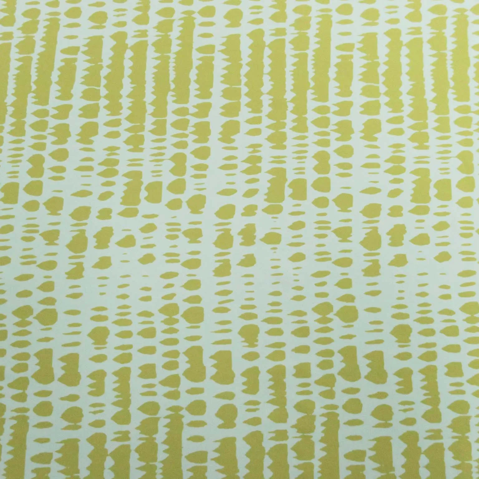 Alligator Mustard and White Background Crepe Polyester Fabric