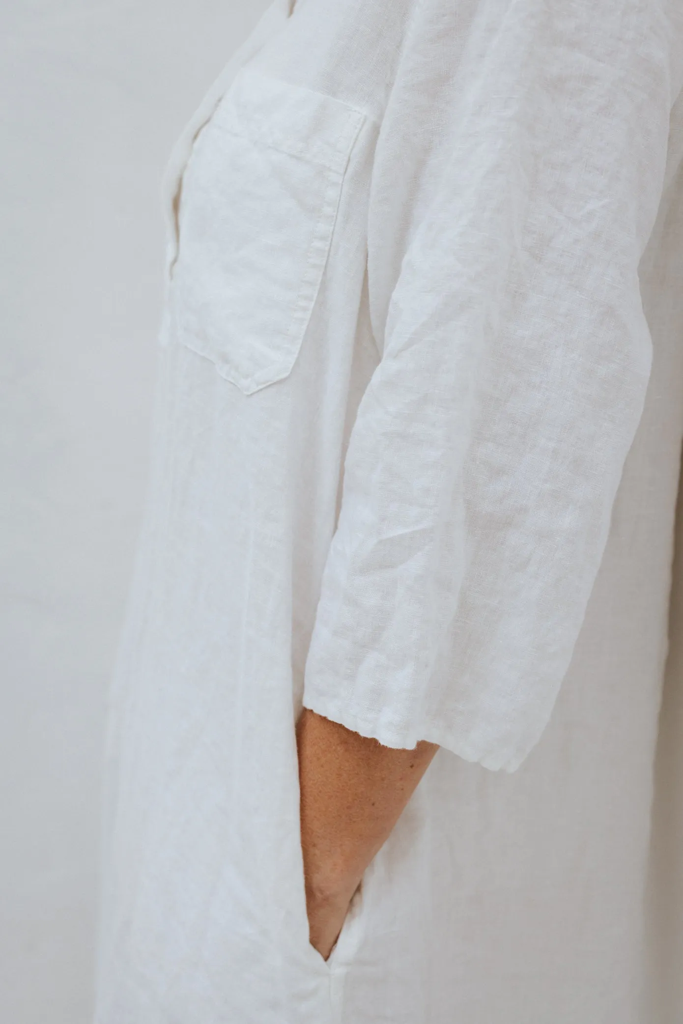 ANNIE MAXI SHIRT DRESS