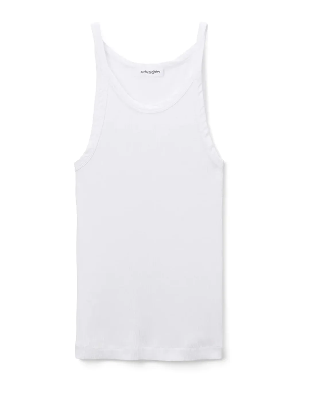 Annie Recycled Tank, White