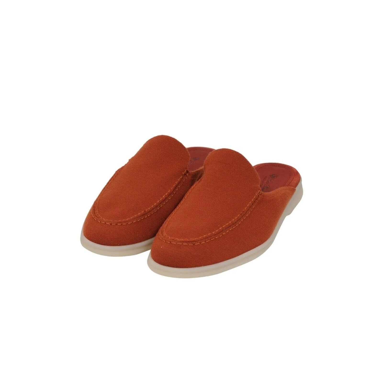 Babouche Walk Loafers Orange M Wish Knitted Slip On