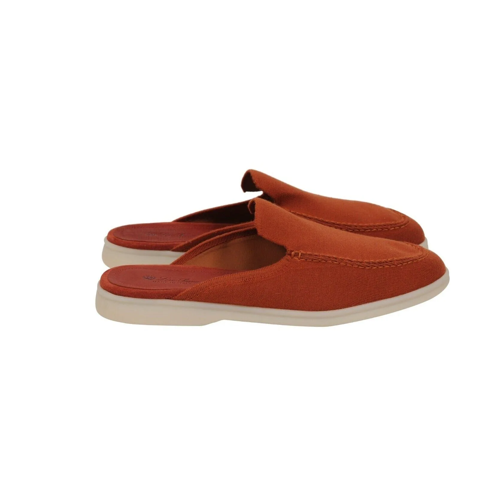 Babouche Walk Loafers Orange M Wish Knitted Slip On