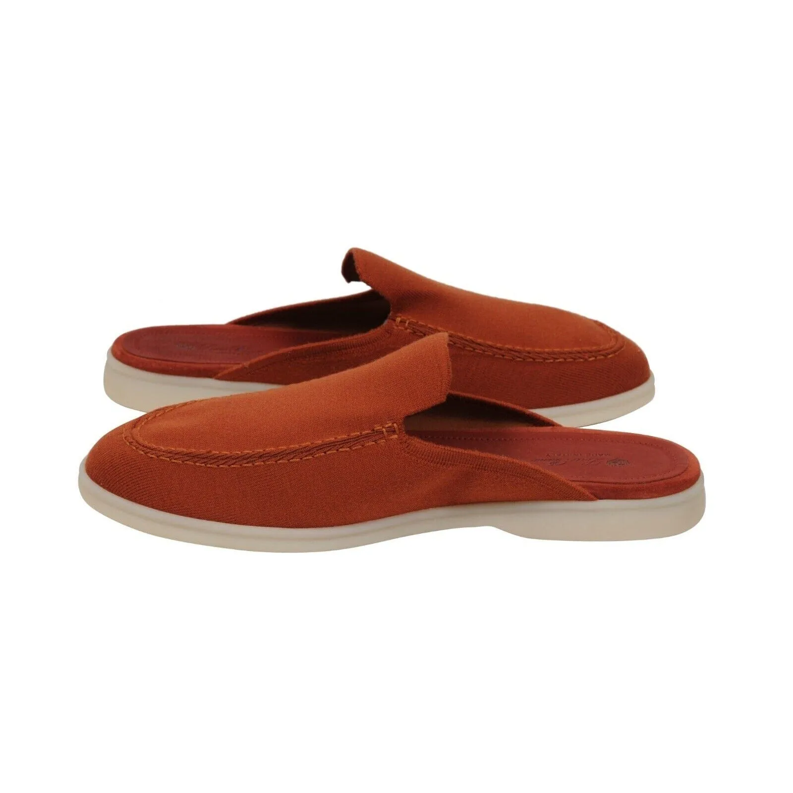 Babouche Walk Loafers Orange M Wish Knitted Slip On