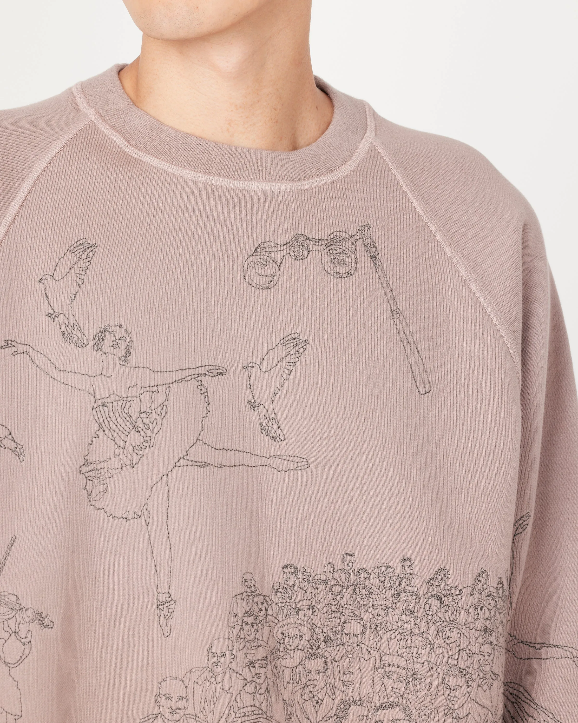 Ballet Crewneck in Lavender