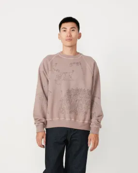 Ballet Crewneck in Lavender