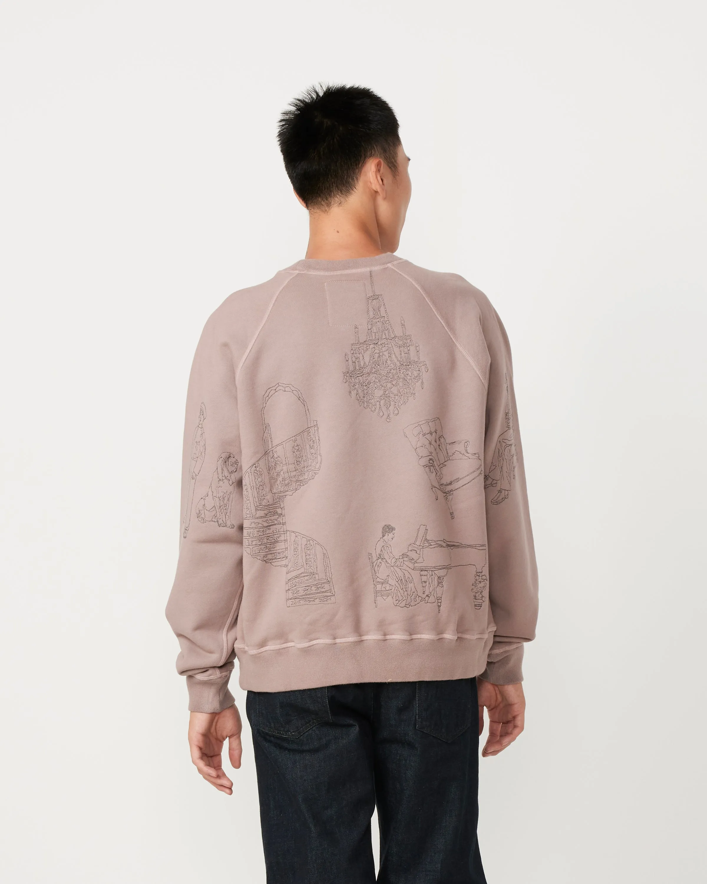 Ballet Crewneck in Lavender