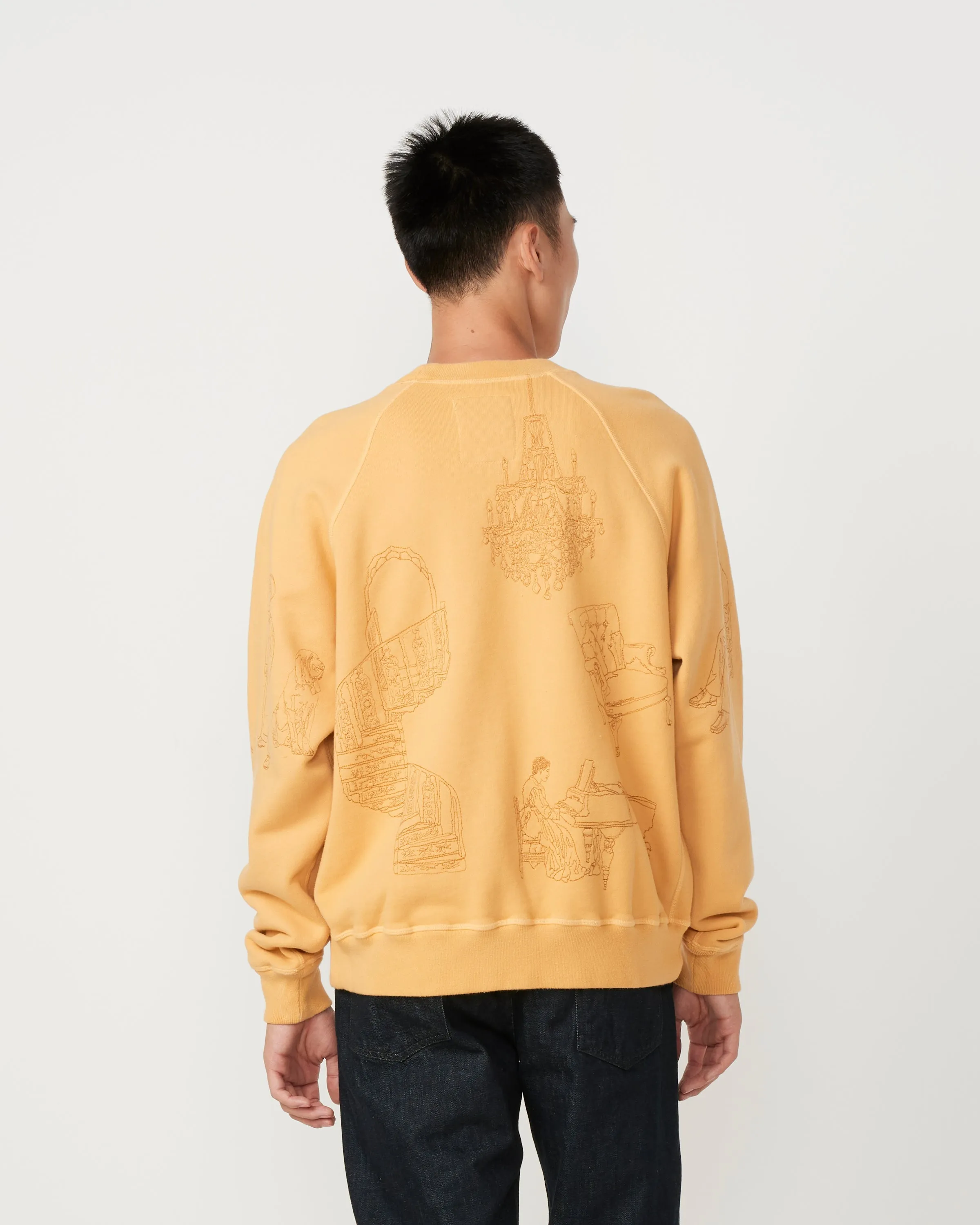 Ballet Crewneck in Sunflower