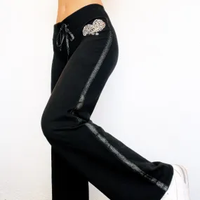 Bebe Rhinestone Lounge Pants