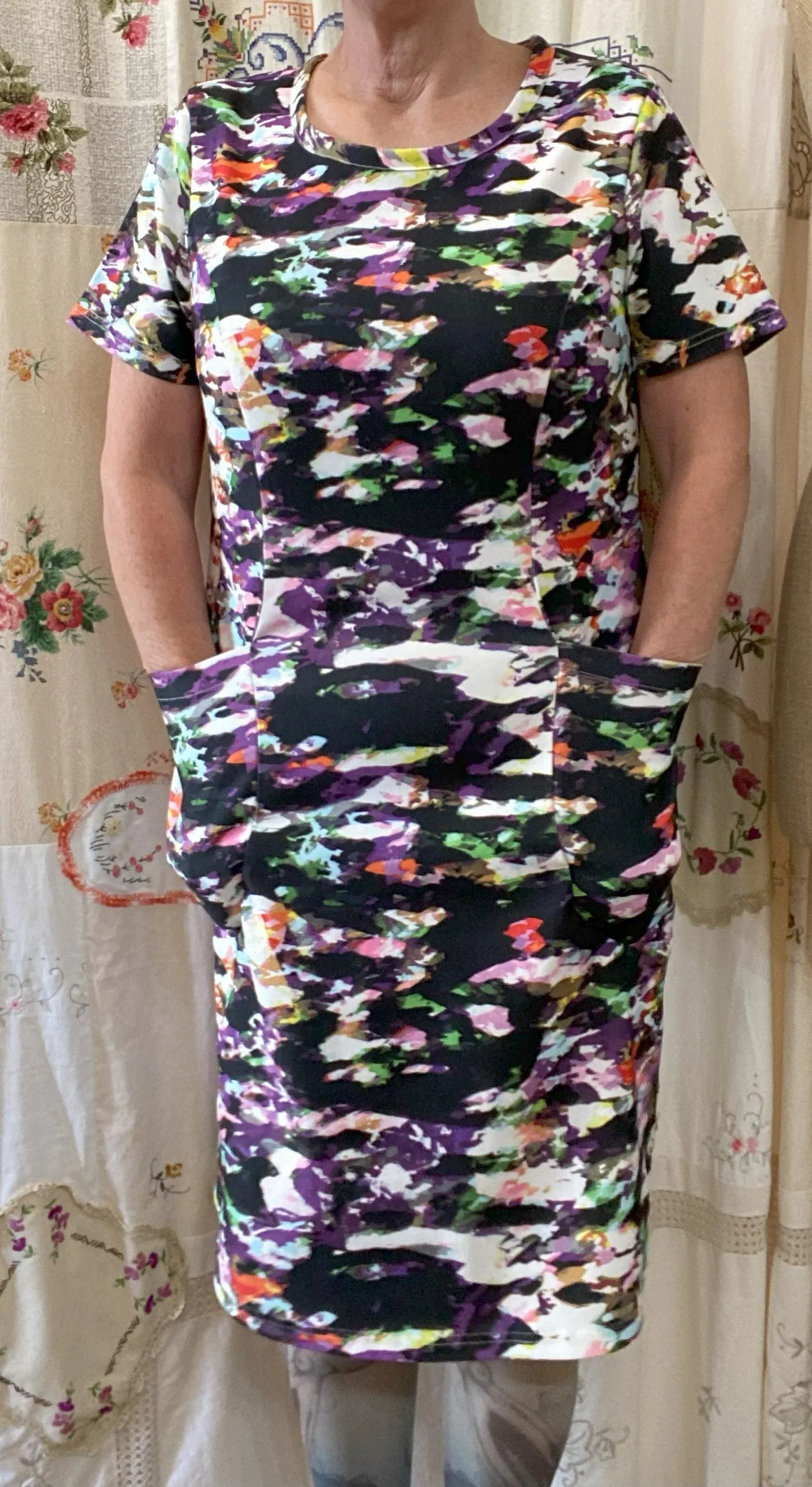 Berserk Opal stretch dress with pockets