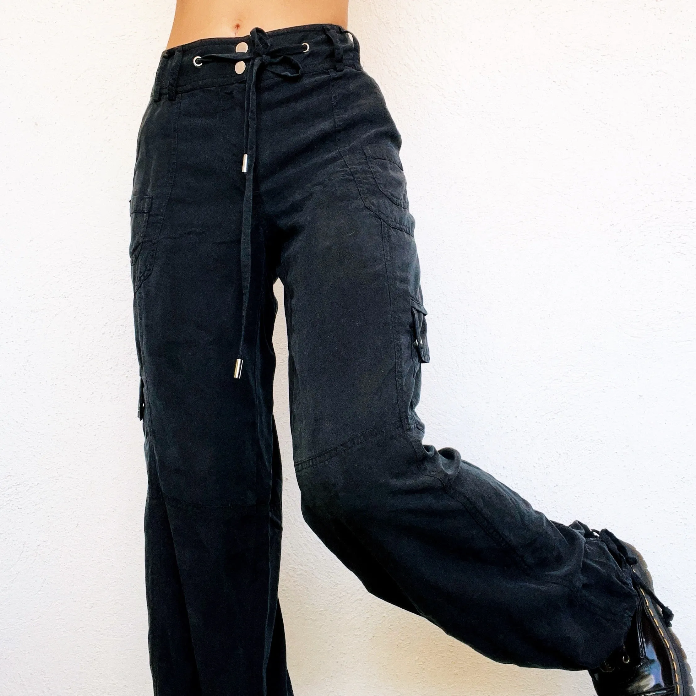 Black Cache Cargo Pants