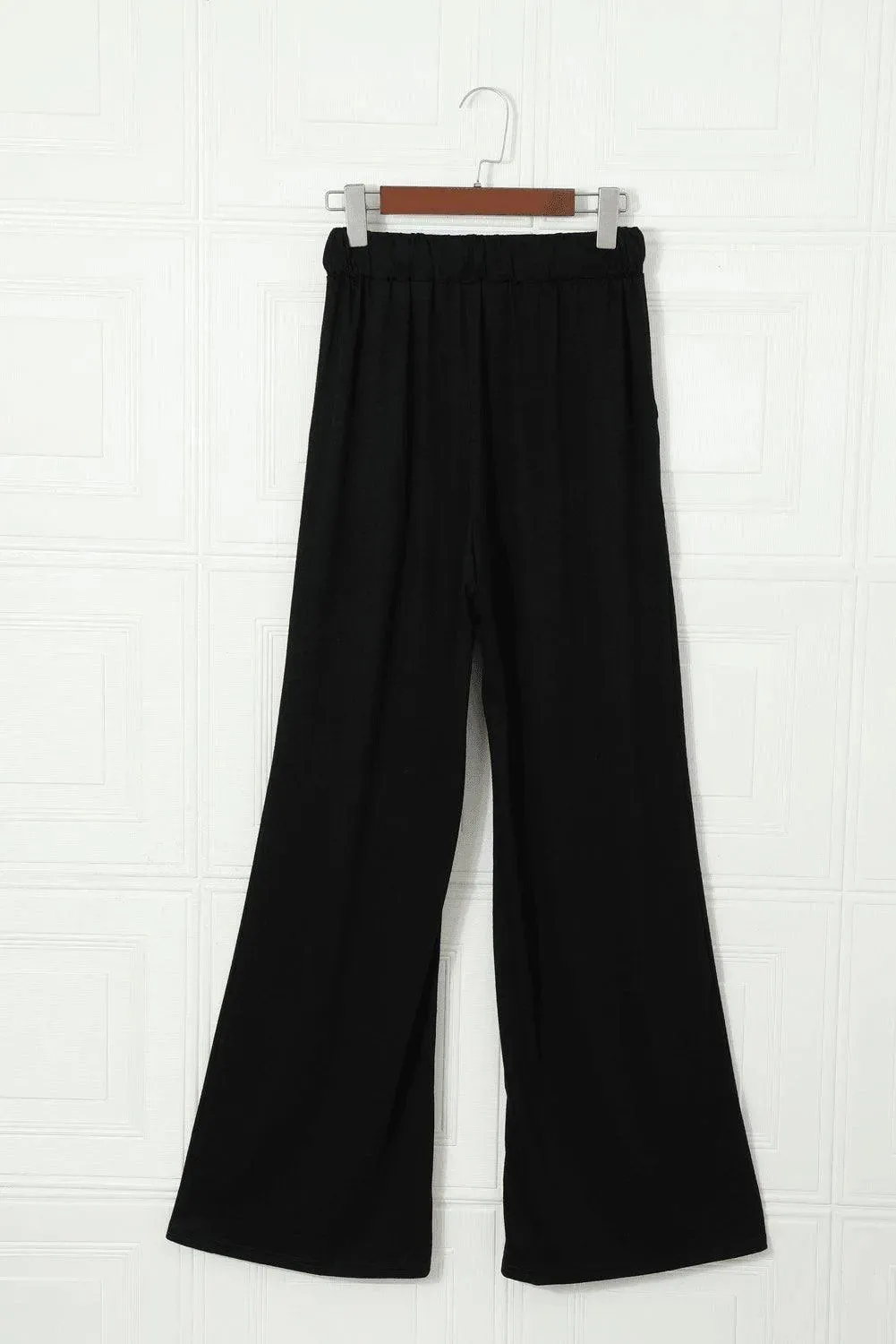 Black Drawstring Lounge Pants