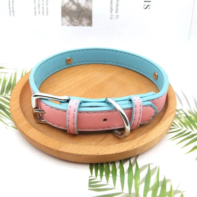 Bubblegum Trans Color Custom Collar