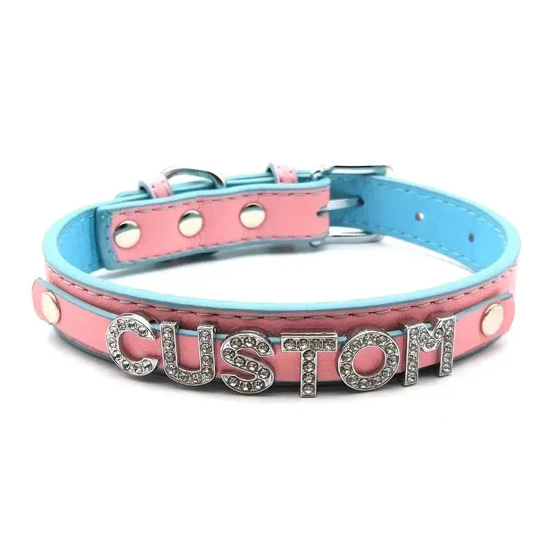 Bubblegum Trans Color Custom Collar