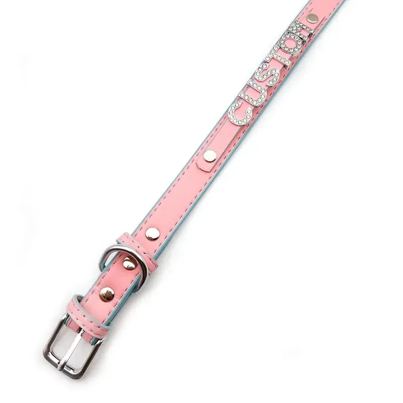 Bubblegum Trans Color Custom Collar