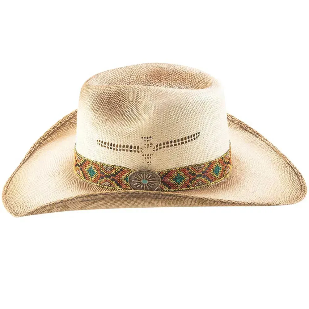 Bullhide Dancing In The Desert - Bangora Straw Cowboy Hat