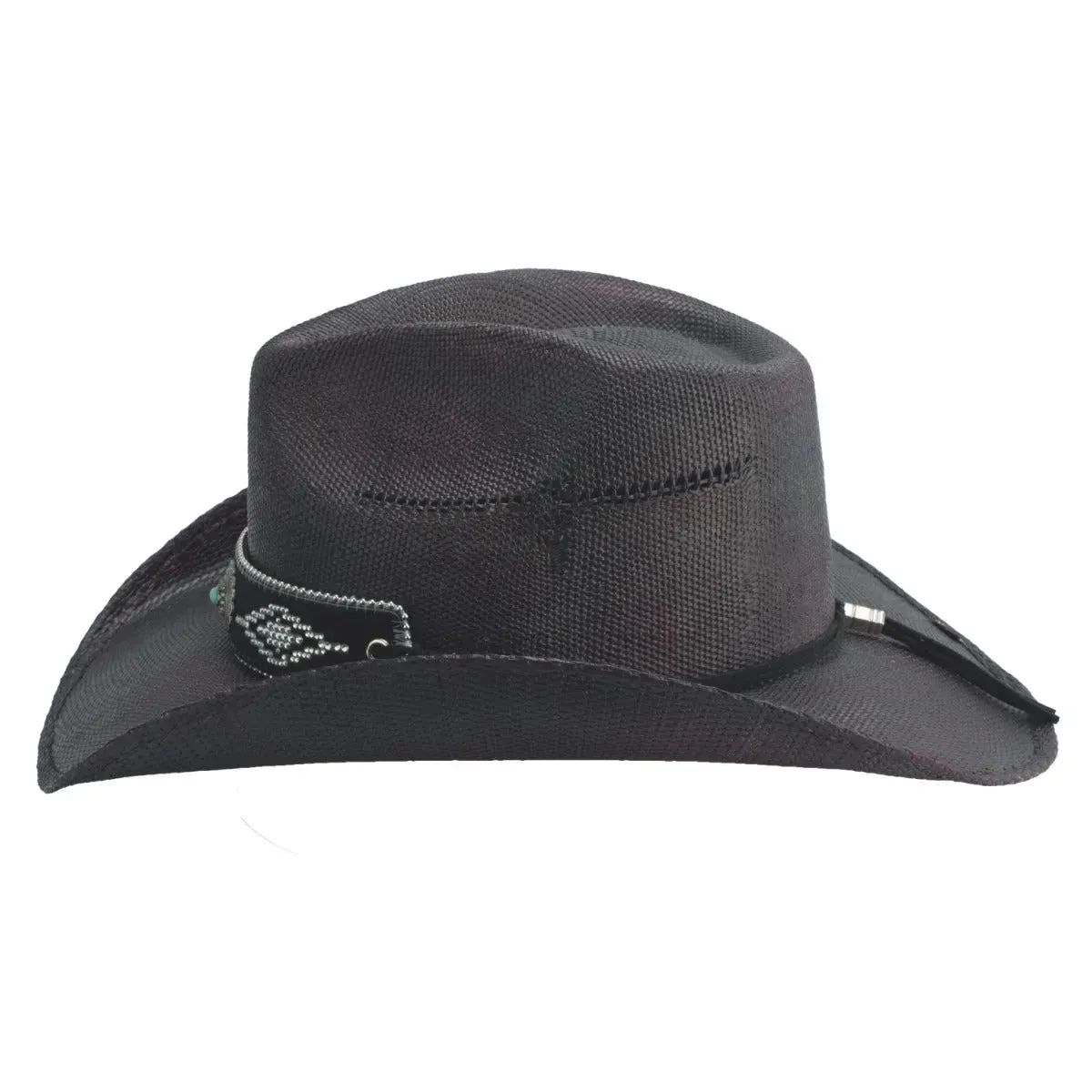 Bullhide Tell Me Why - Bangora Straw Cowboy Hat