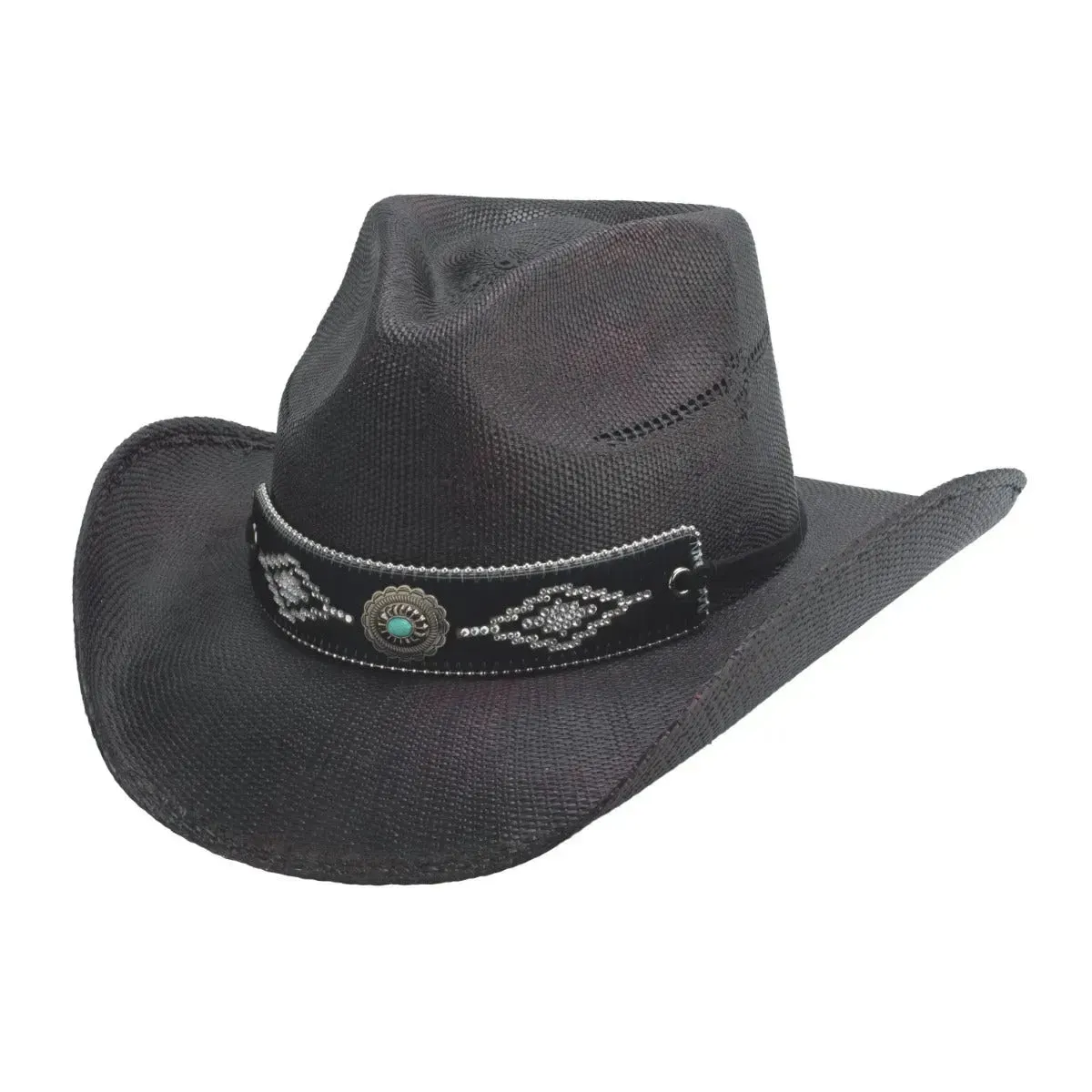 Bullhide Tell Me Why - Bangora Straw Cowboy Hat