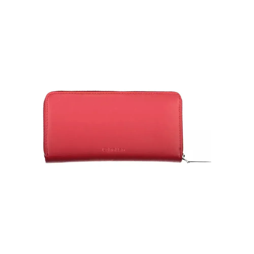 Calvin Klein Red Polyethylene Women Wallet