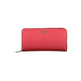 Calvin Klein Red Polyethylene Women Wallet