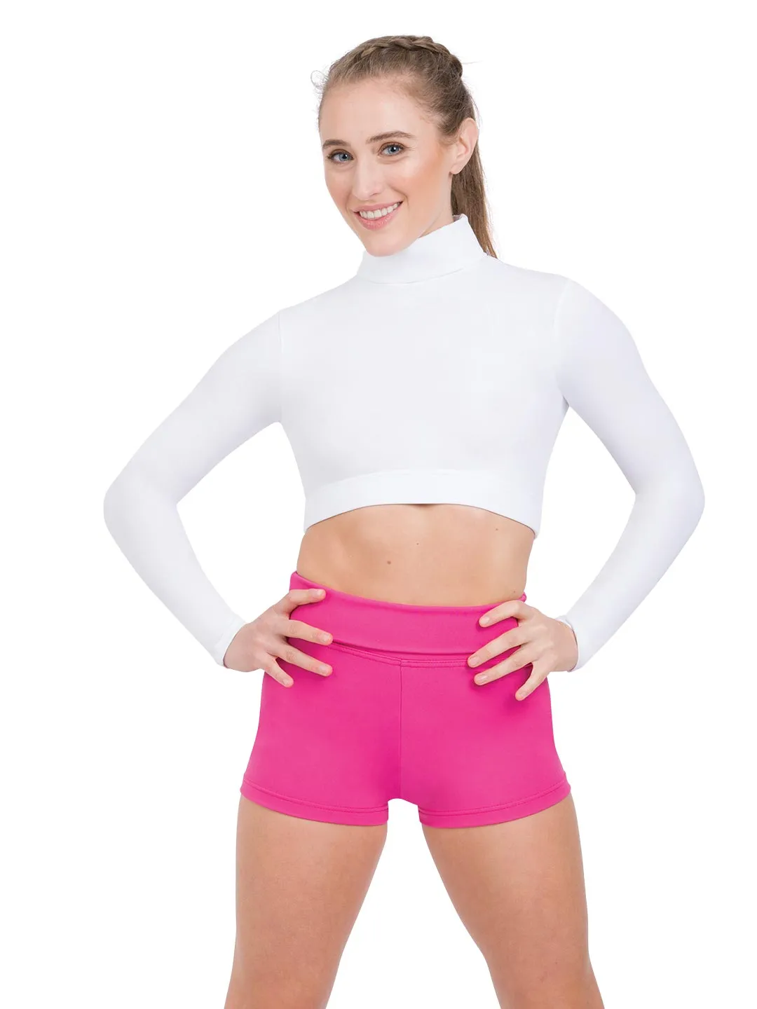 CAPEZIO - Turtleneck Long Sleeve Top Adults