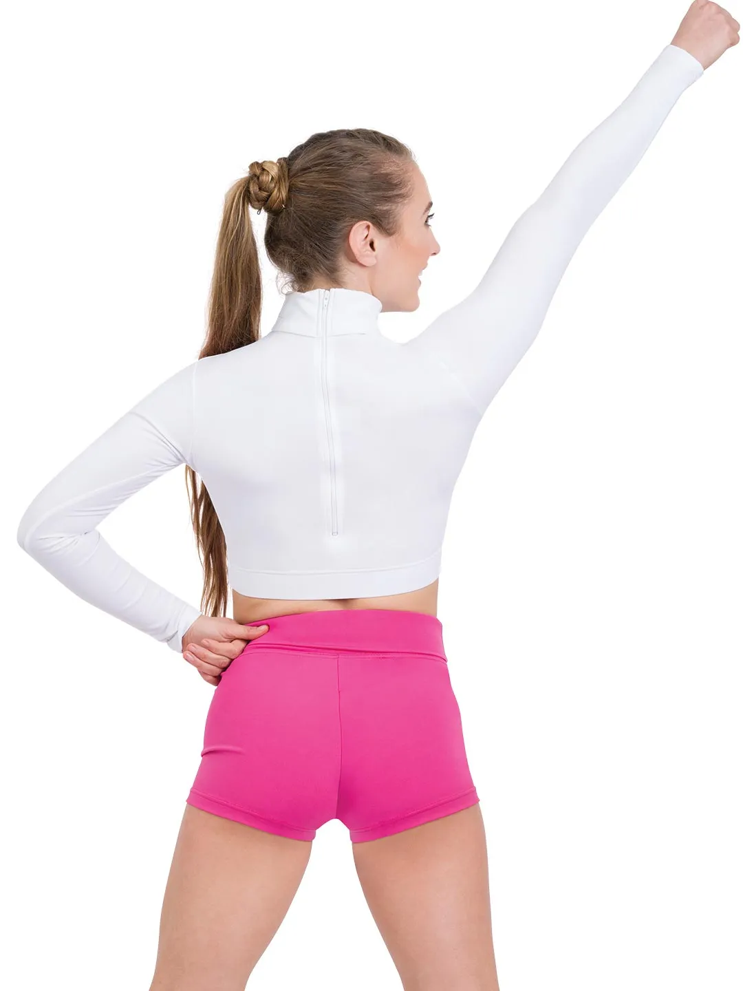 CAPEZIO - Turtleneck Long Sleeve Top Adults