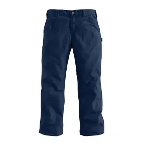 Carhartt Men's Loose Fit Canvas Utility Work Pants - Navy