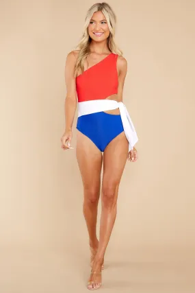 Carlie American Colorblock One Piece