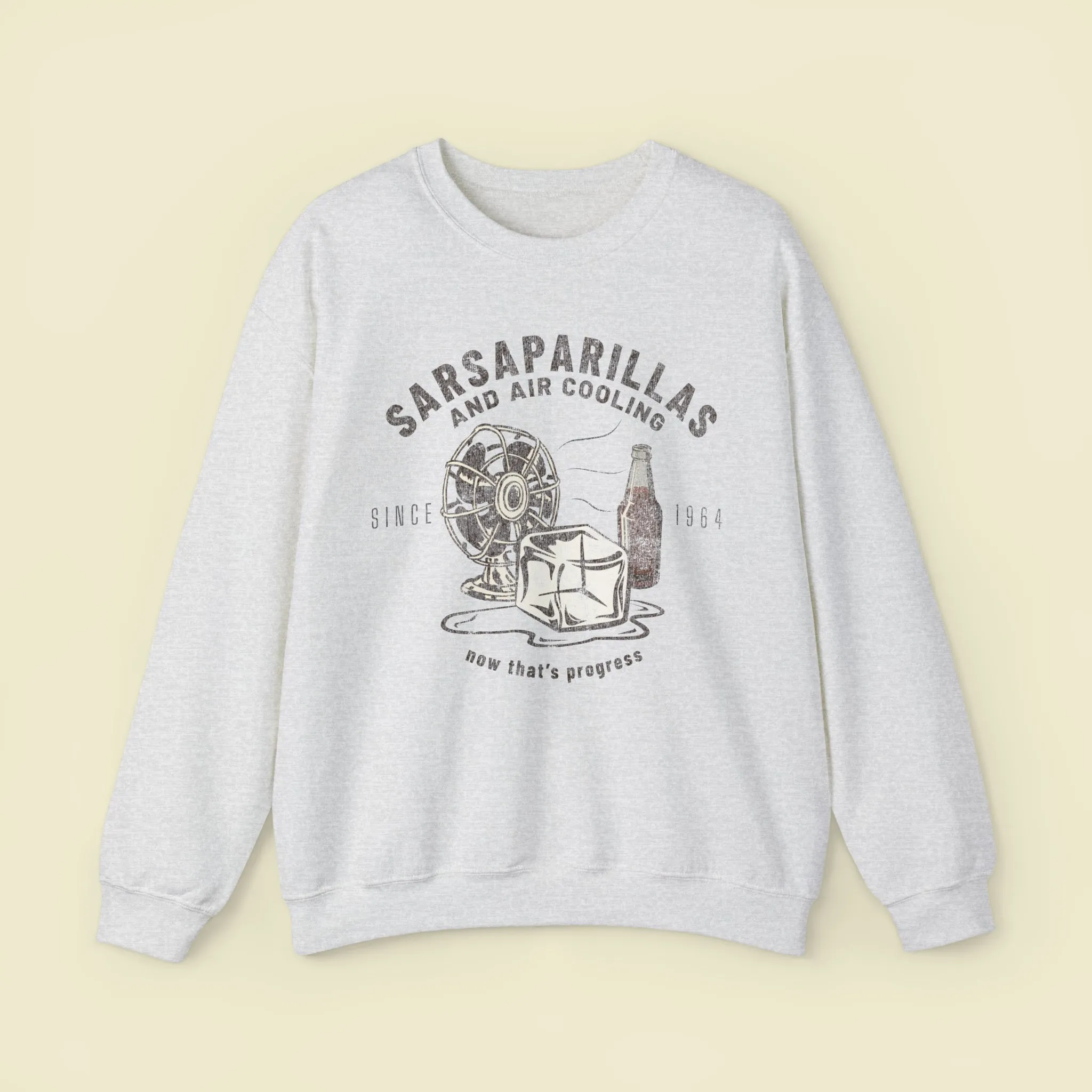 Carousel of Progress Sweatshirt - Sarsaparilla and Air Cooling