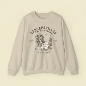 Carousel of Progress Sweatshirt - Sarsaparilla and Air Cooling