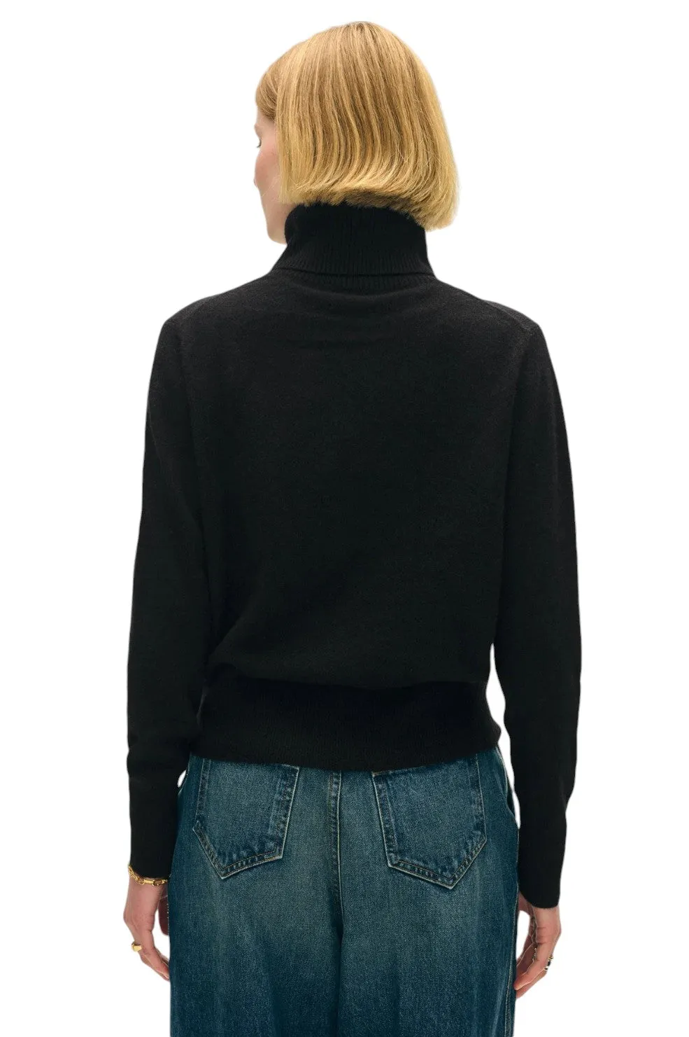 Cashmere Turtleneck - Black