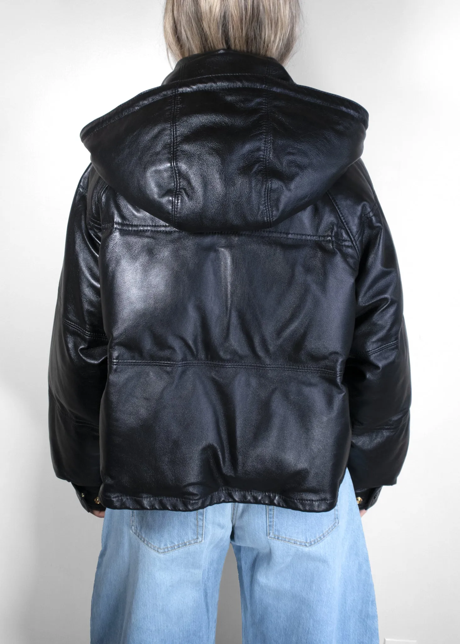 Celine Cropped Quilted Jacket In Lambskin Leather