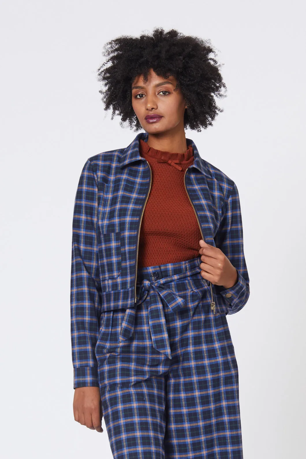 Chloe Check Jacket