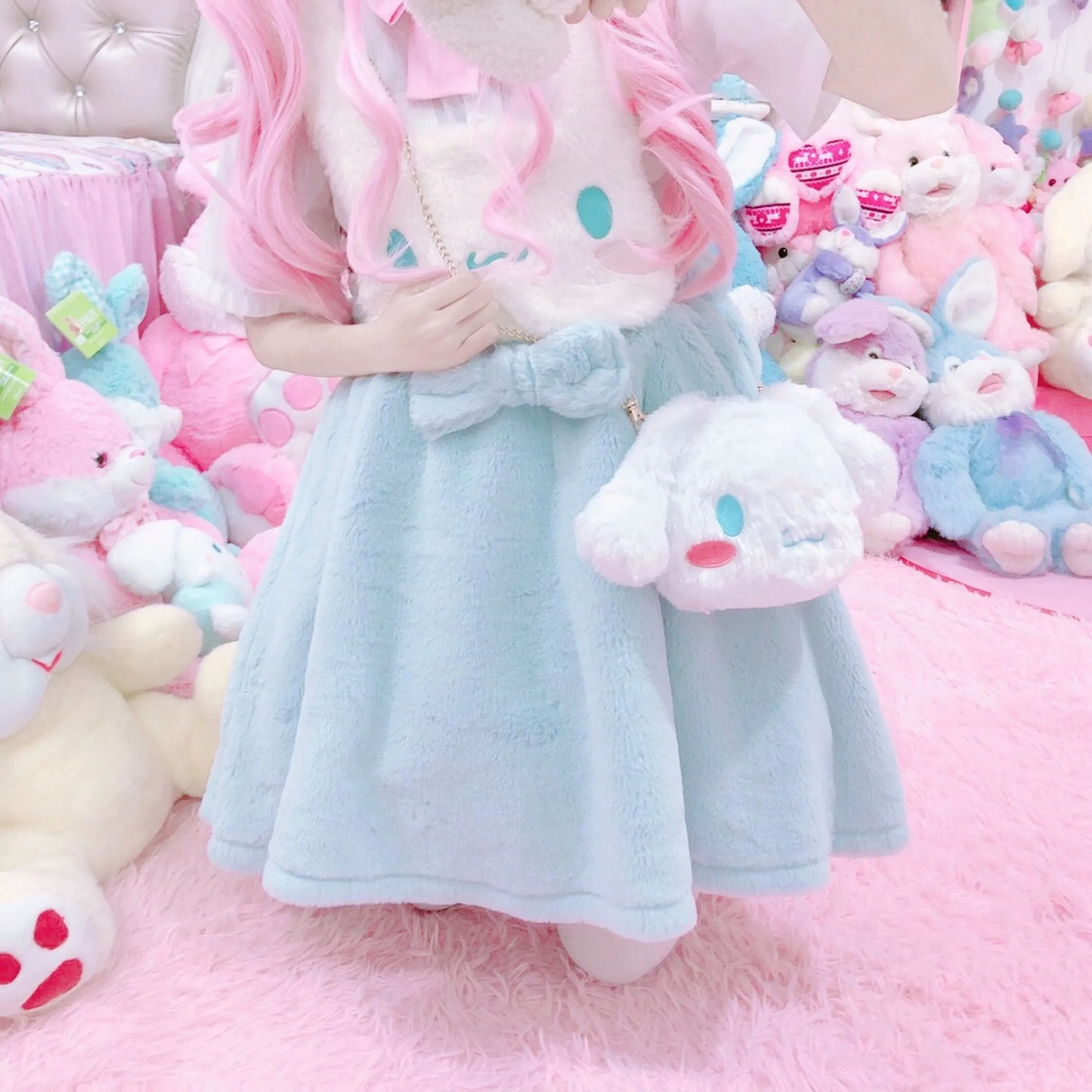 Cinna Bunny Plush Bag