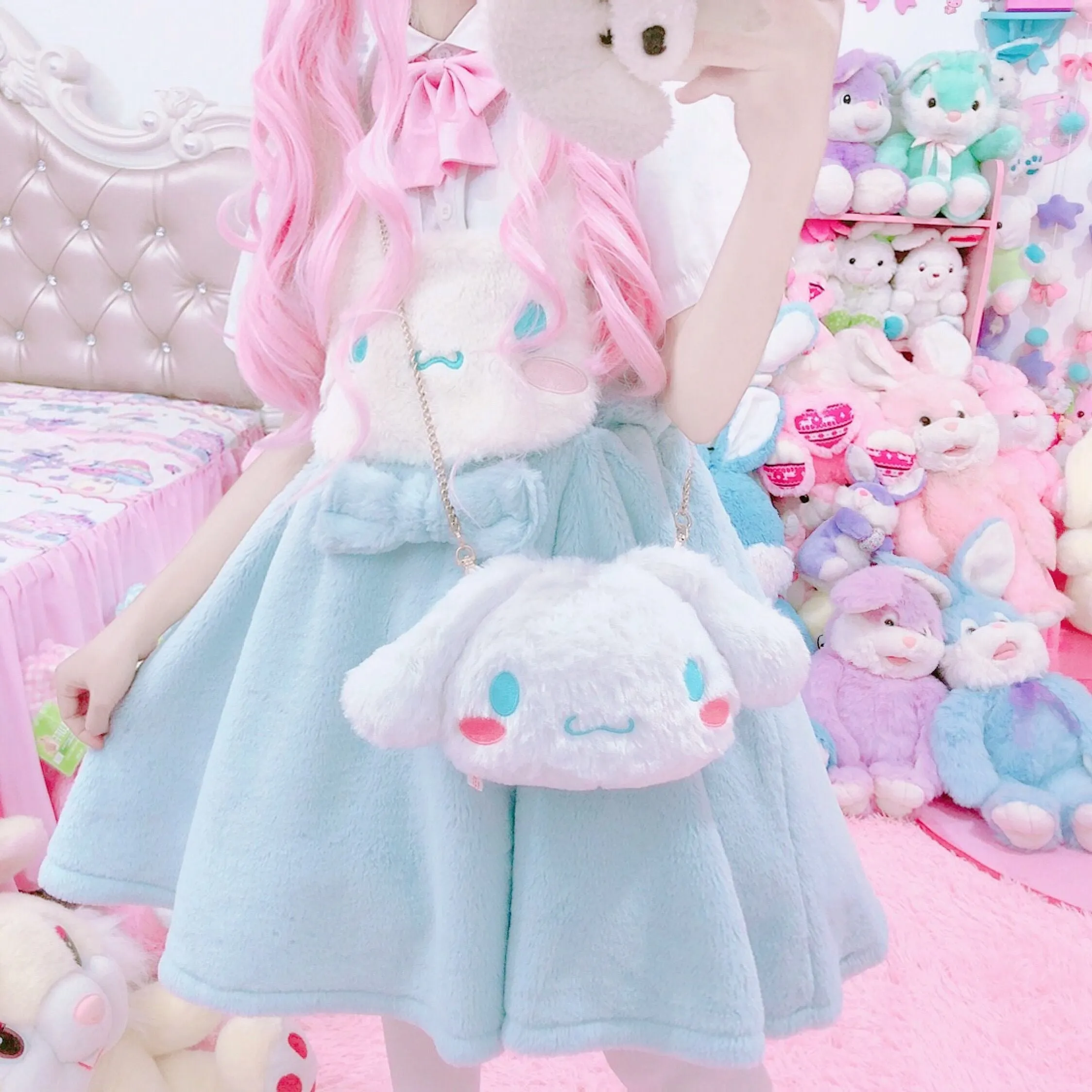 Cinna Bunny Plush Bag