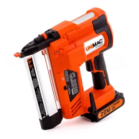 Cordless 20V 2-in-1 Brad Nailer/Stapler, 100pc, LED | Unimac