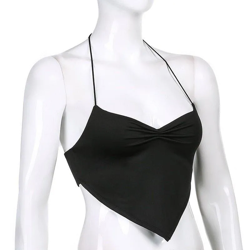 Cowboys Ruched Halter Top