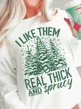 Cozy Christmas Tree & Letter Print Crew Neck Loose Sweatshirt - Soft Micro Elasticity Polyester Fabric, Vacation-Ready, All-Season Wear - Womens Casual Long Sleeve Crew Neck Sweatshirt for Holiday Fun