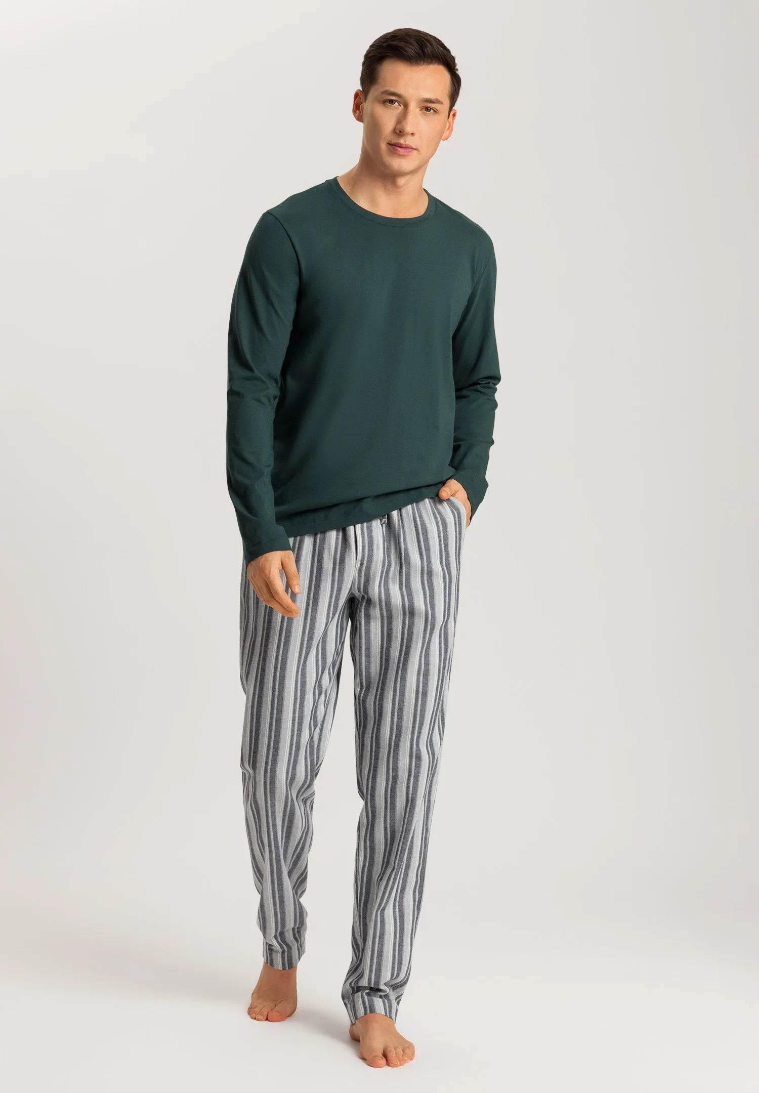 Cozy Comfort Cotton Drawstring Pajama Pants | Moonlight Stripe 75723-2890