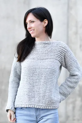 Crochet Kit - My Velvety Pullover