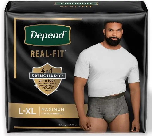 Depend Real Fit Briefs for Men